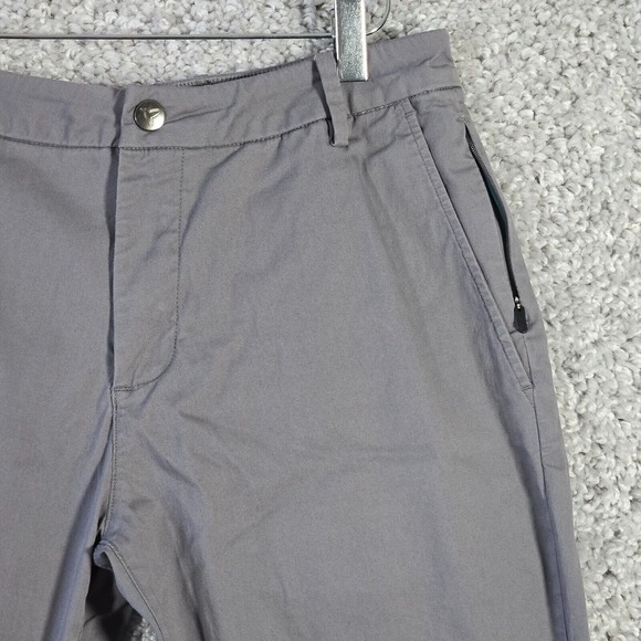 Bird Dogs Men Chino Pants 30x30 (Fits 29x28) Gray Slim Travel Office Minimalist - Picture 2 of 11